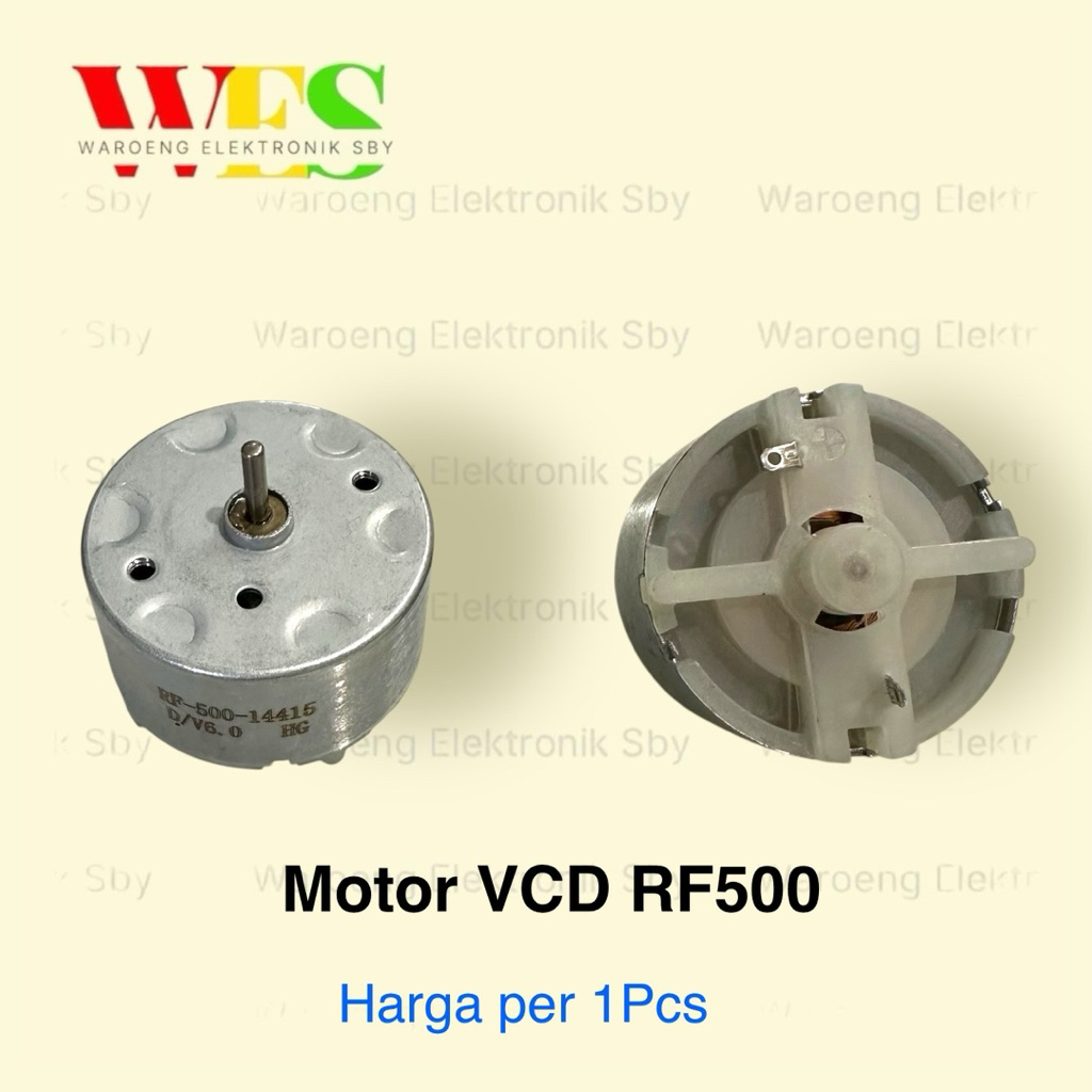 MOTOR VCD RF-500 / MOTOR DINAMO 6VOLT