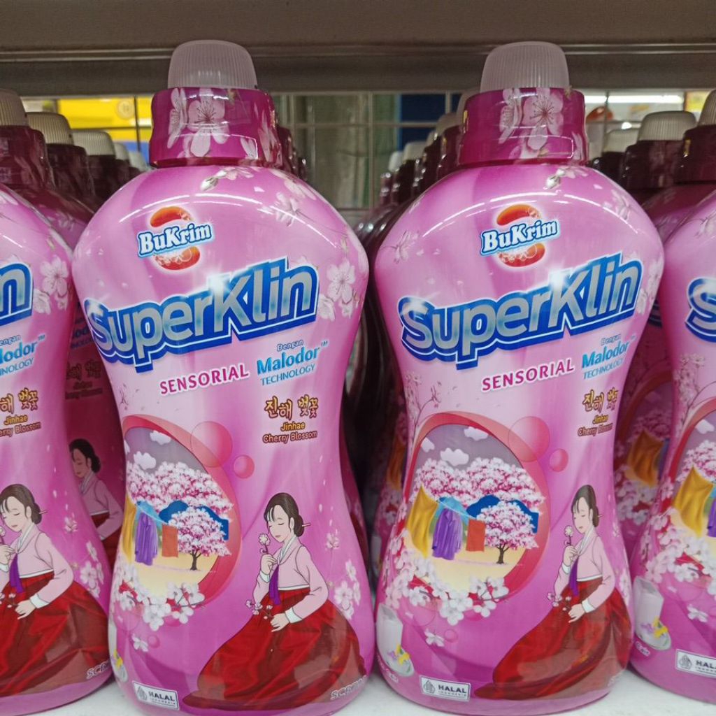 bukrim superklin detergent cair 700ml