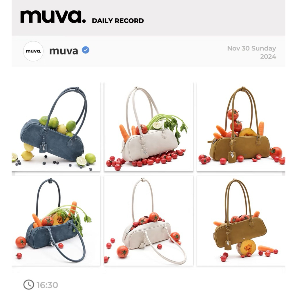 [FAST PO] MUVA RETRO SAUSAGE BAG | muva original 100% bag tas wanita kulit