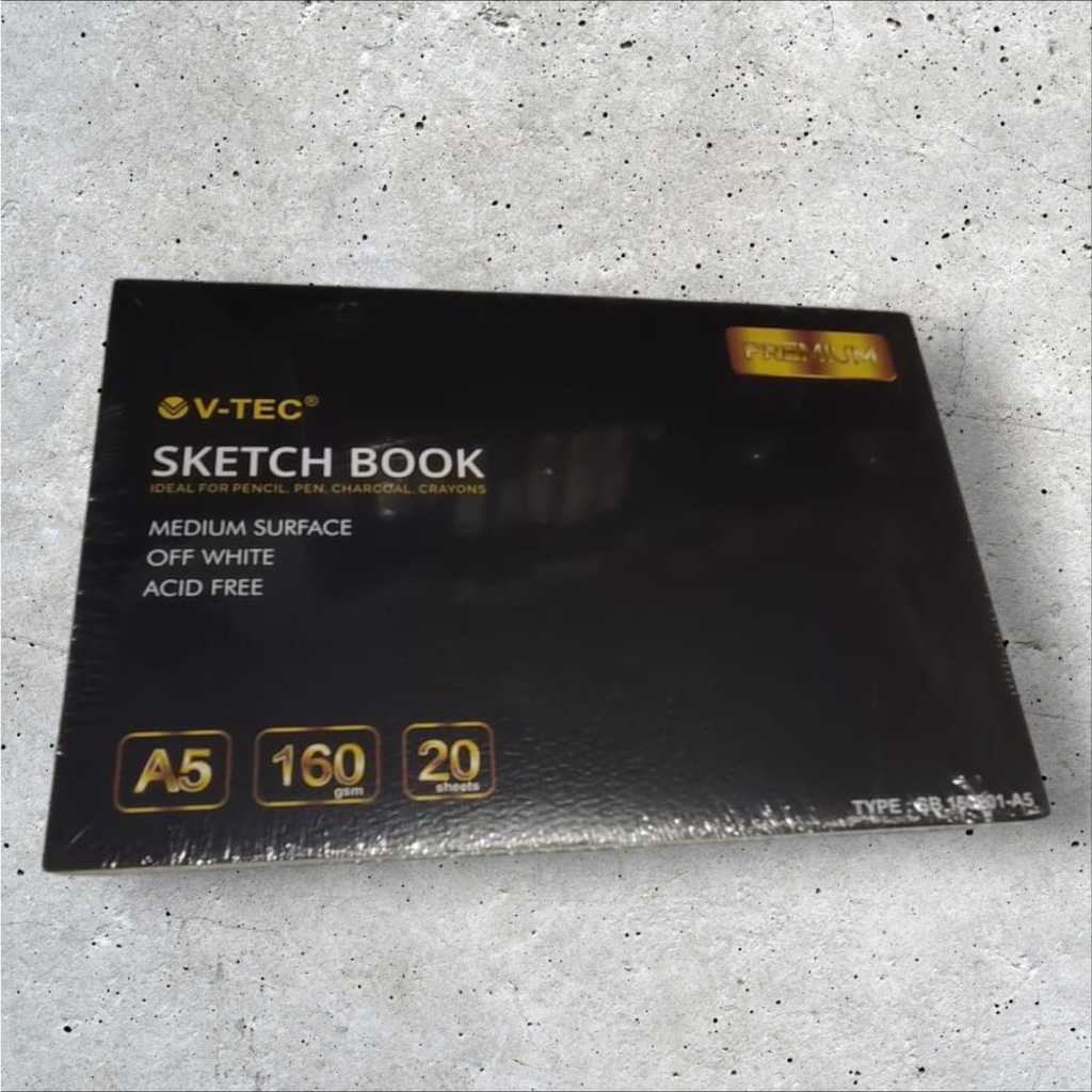 

V-TEC SKETCH BOOK MEDIUM SB-160201-A5