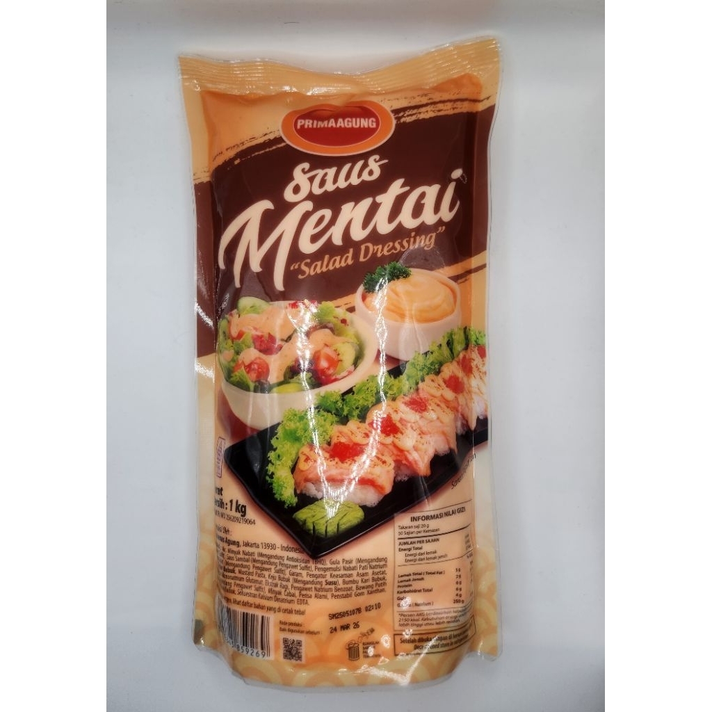 

Prima Agung Saus Mentai 1kg