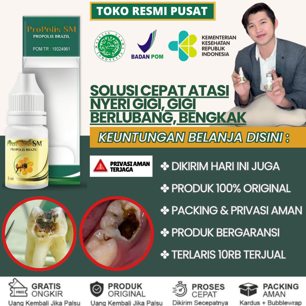 Obat Sakit Gigi Berlubang Gusi Bengkak Nyeri Linu Bau Mulut Tak Sedap Dan Sariawan Polip Gigi Gusi B