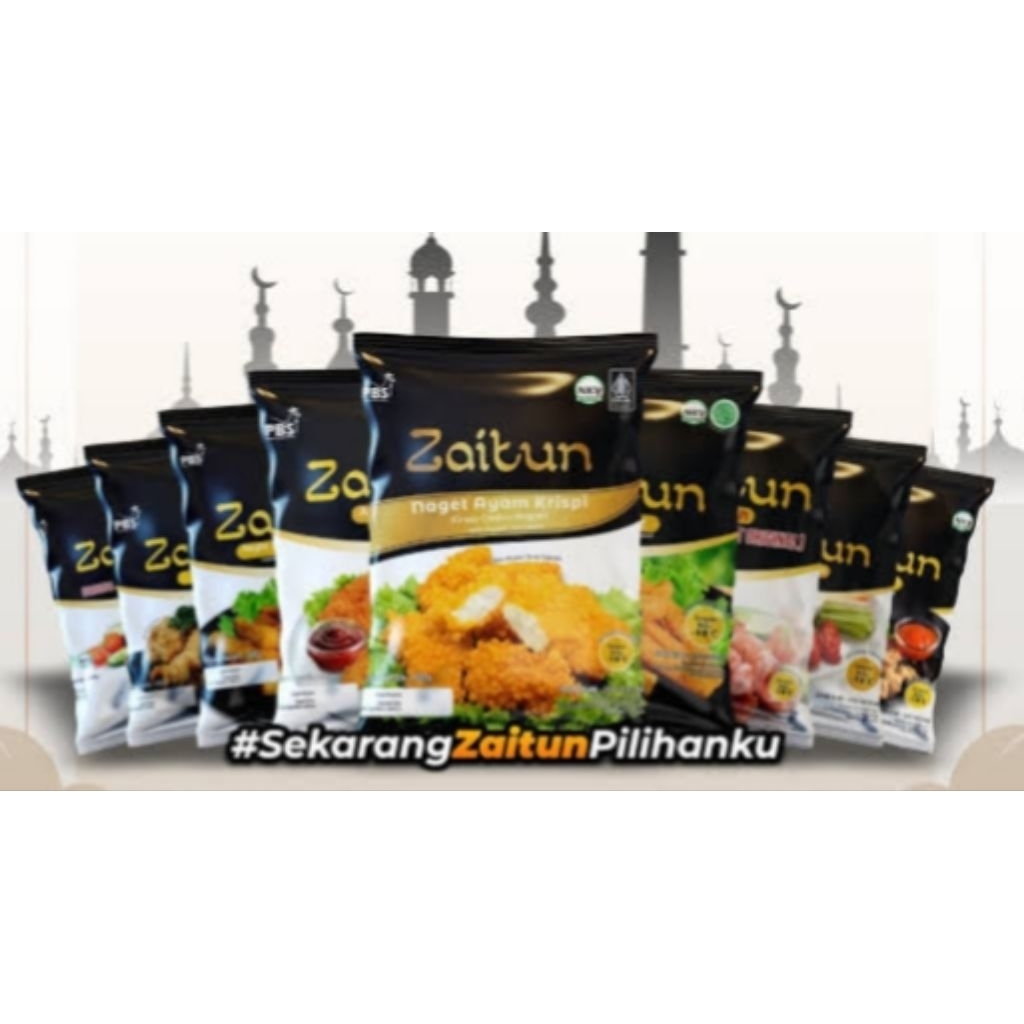 

zaitun chiken Nugget crispy bubble katsu spicywings frozen food