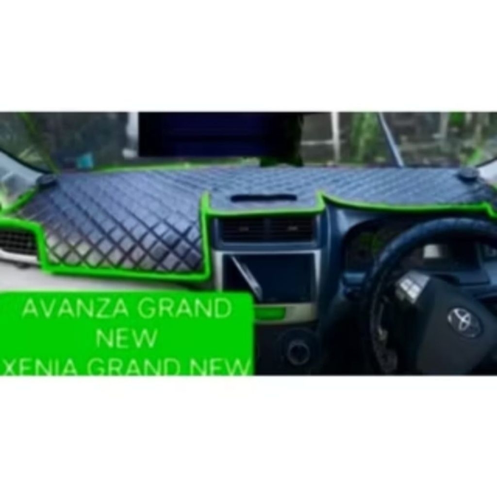 Cover Dashboard Kulit Toyota AVANZA VELOZ XENIA Aksesoris Pelindung Dasbor Mobil Interior