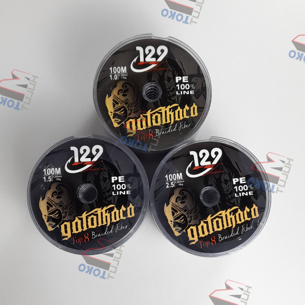 Senar Pancing / Benang PE / Senar PE Gatotkaca 129FE