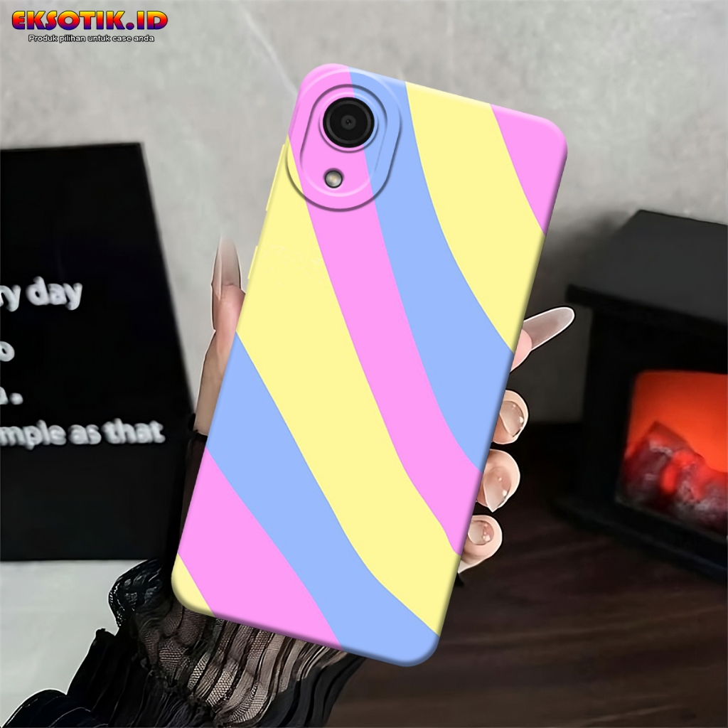 Case SAMSUNG A03 CORE - Eksotik.id - Casing SAMSUNG A03 CORE - Case RAINBOW - Skin Handphone - Silik