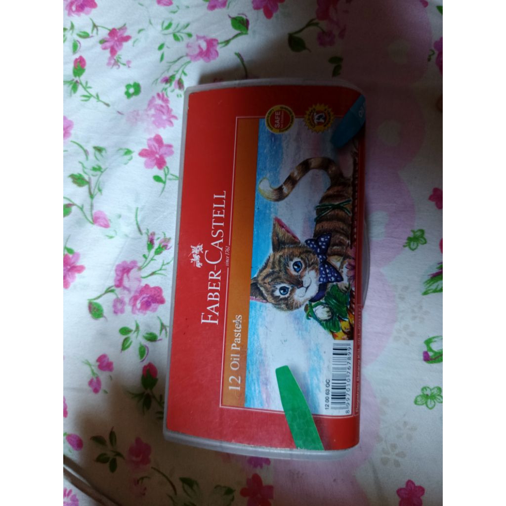

crayon oil pastel 12 warna faber-Castell