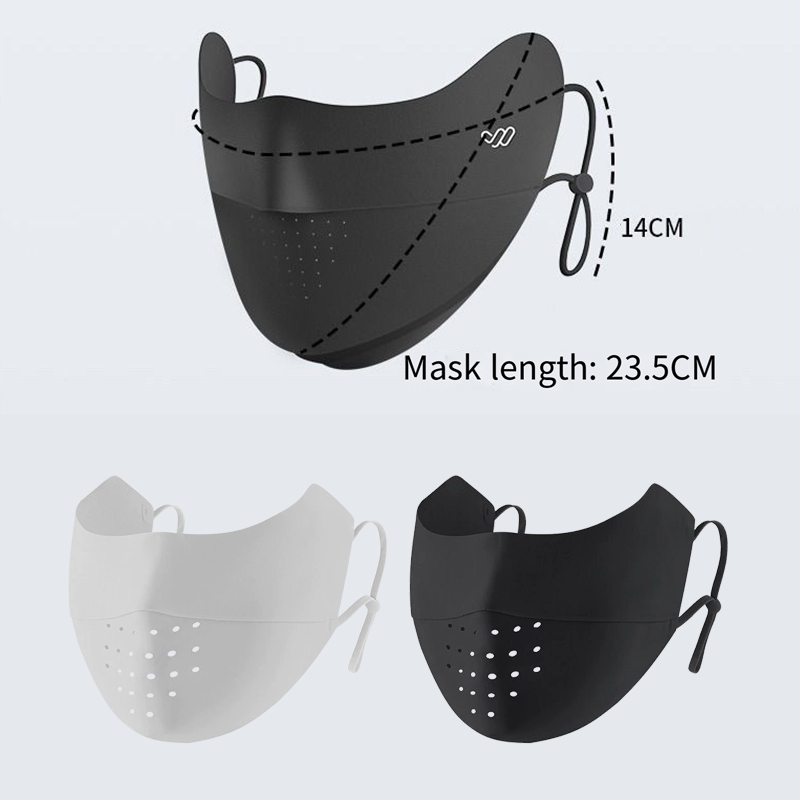 Masker Wajah Sepeda Motor UPF50+ / Face Mask Breathable Anti UV
