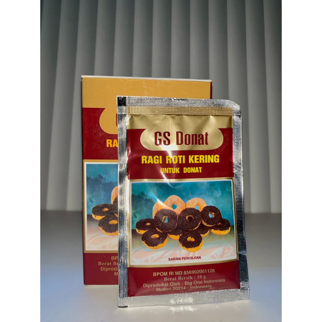 

SUPER GS DONAT RAGI ROTI KERING UNTUK DONAT 10 GR