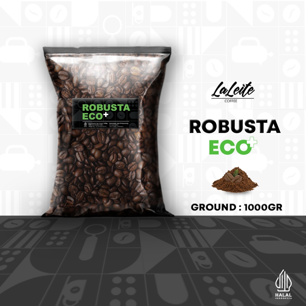 

LALEITE COFFEE ROBUSTA ECO+ 1KG (LEBIH HEMAT)