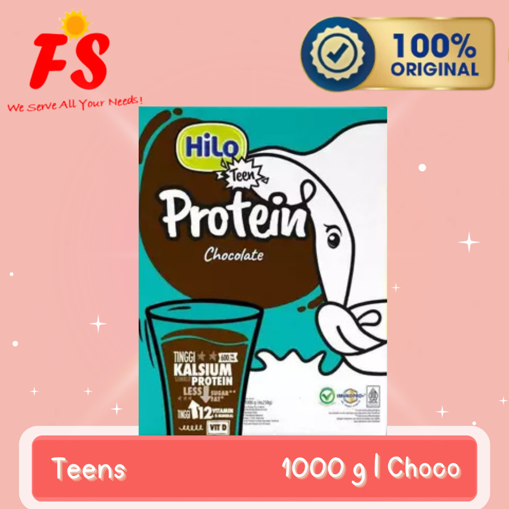 

HILO TEEN CHOCOLATE & ACTIVE CARAMEL 1000 GRAM - SUSU TINGGI KALSIUM KEMASAN 100 GRAM