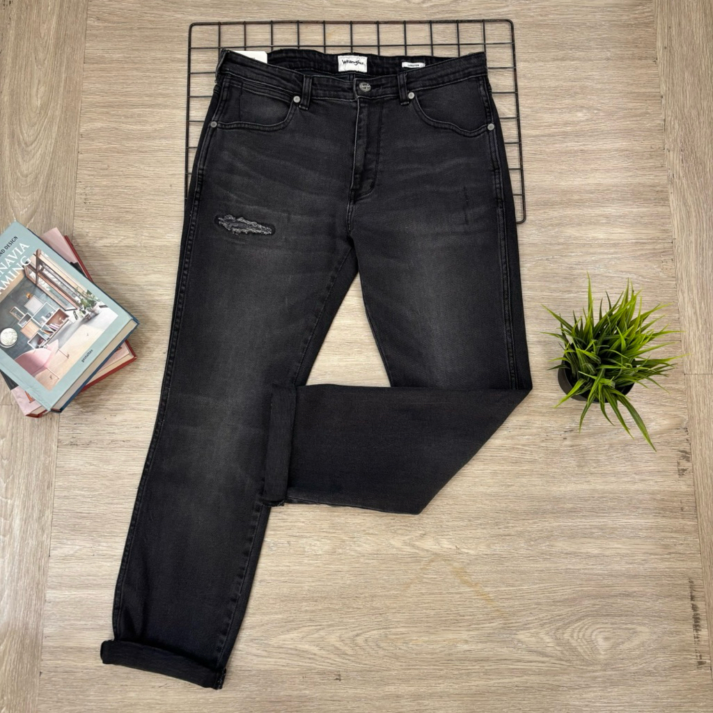 celana panjang wrangler pria original (size/29) LARSTON SLIM TAPERED
