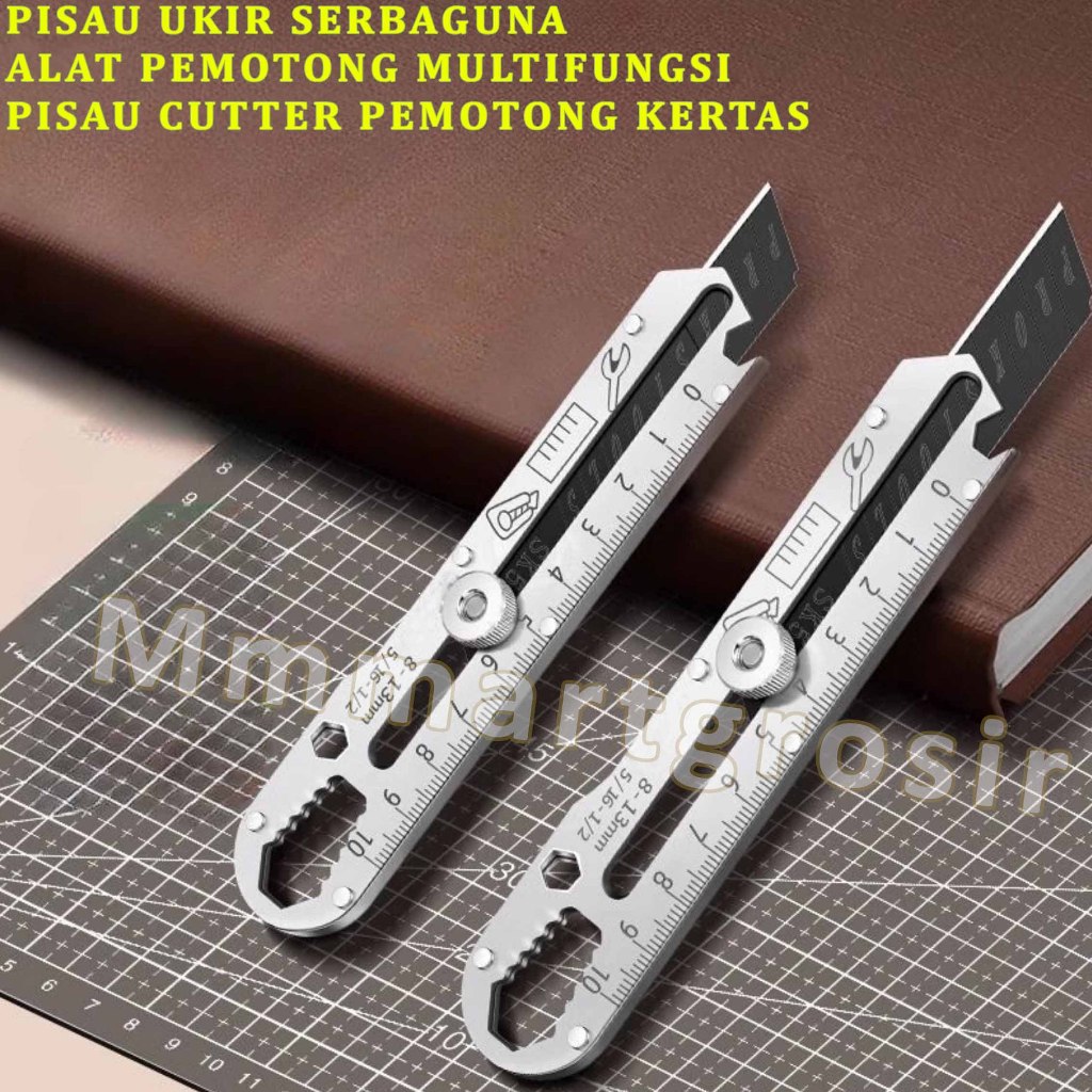 

Pisau Ukir Serbaguna / Pisau Cutter Pemotong Kertas / Pisau Cutter Multifungsi / 1pcs