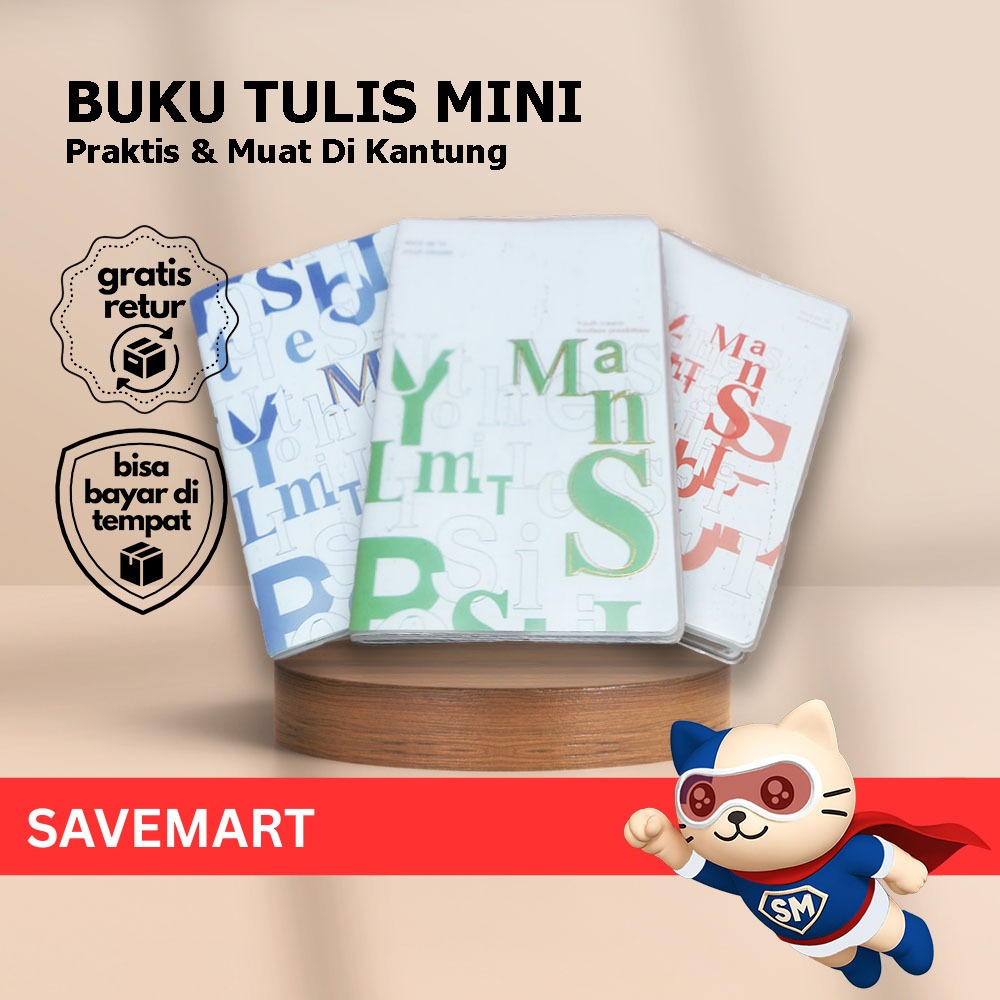 

Buku Tulis Mini Travel Size Serbaguna Notebook Mini Buku Tulis Anti Ribet Travel Size Stylish Simpel