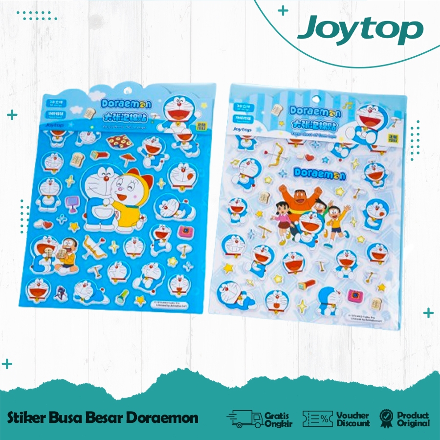 

JOYTOP Sticker 3D Timbul Doraemon Cute DIY / Stiker Dekorasi Anak Tempel Lucu