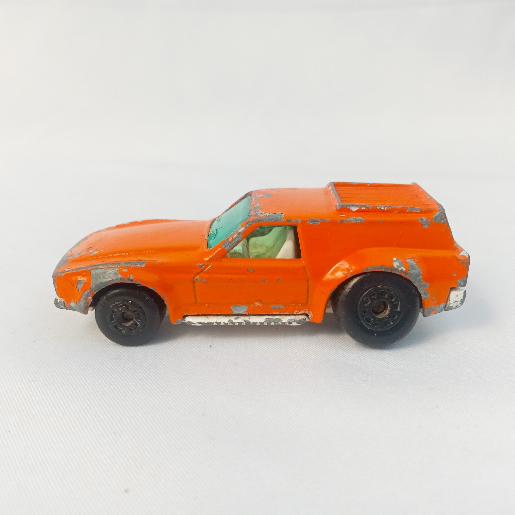 Diecast Matchbox Vantastic 1975 – Lesney No. 34 Orange | Miniatur Mobil Vintage Made in England