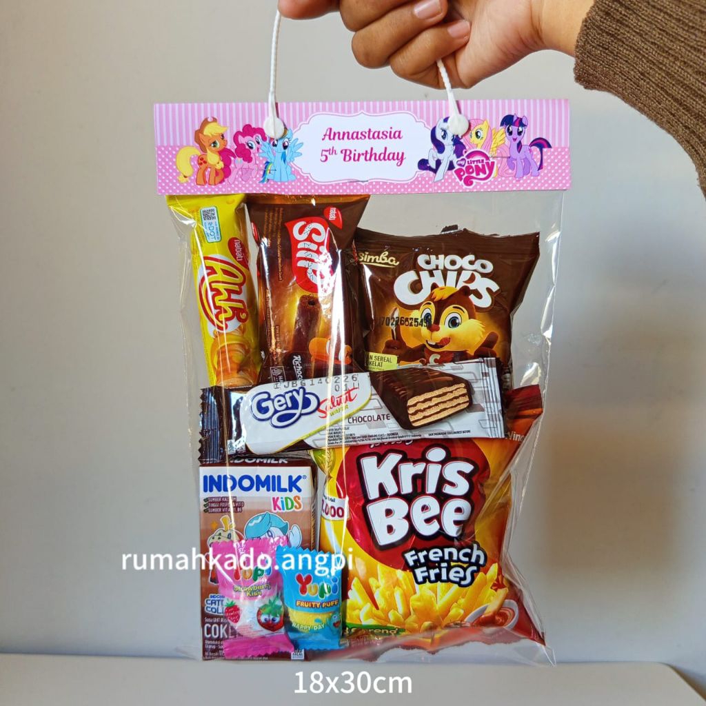 

RKA❤️ Hampers Snack Goodiebag Ultah / Hampers Snack Ultah / Souvenir Snack Ultah
