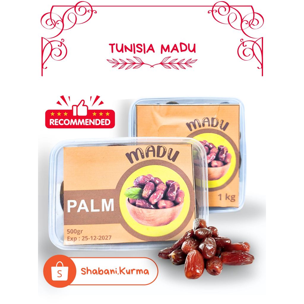 

Kurma Tunisia Madu (GB) / Tunisia Madu Tunisia / Kurma Tunisia / Kurma Tunisia Premium / Kurma Madu