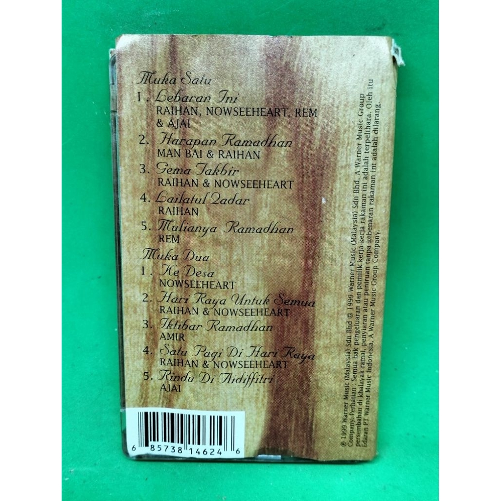 Kaset pita RAIHAN Album Maafkan