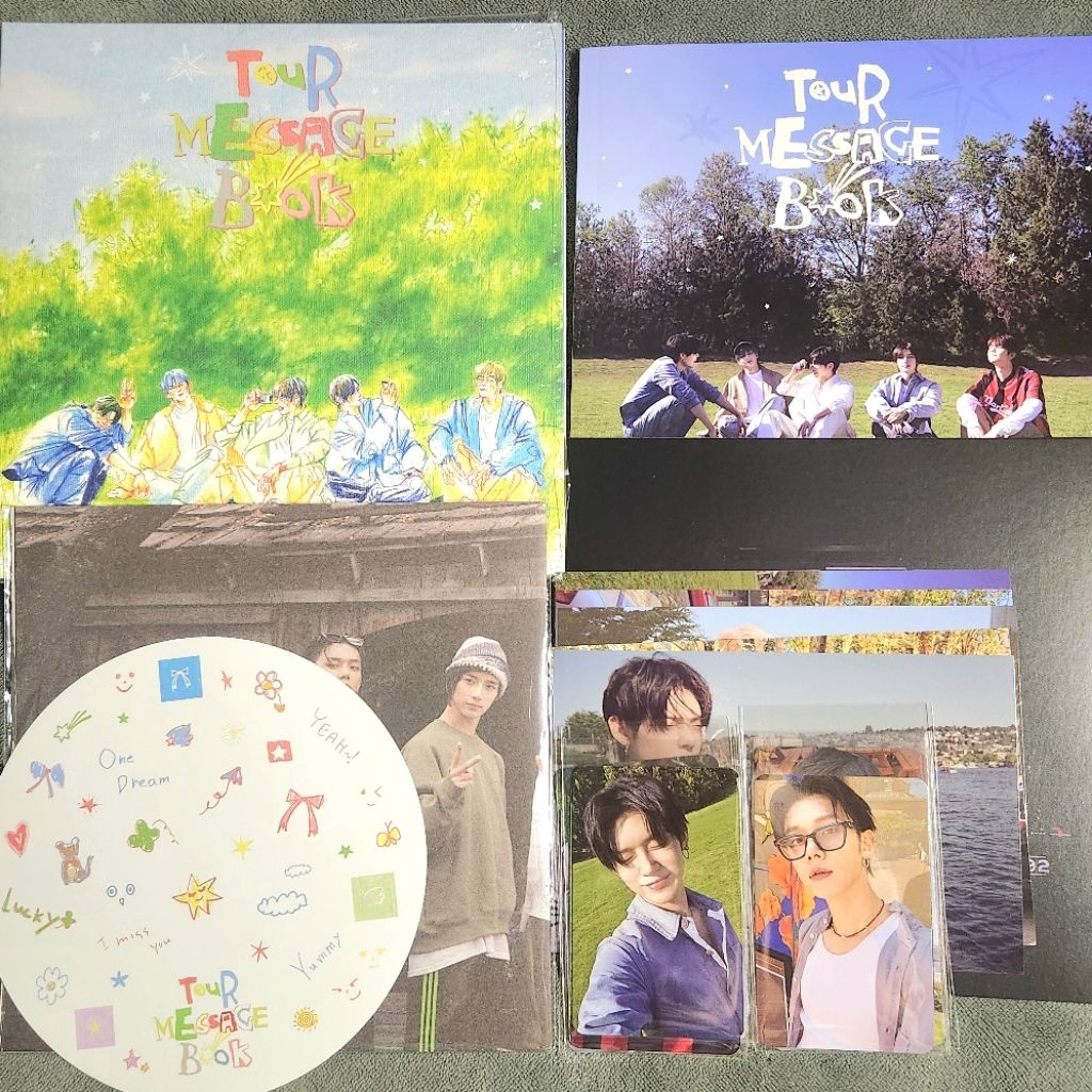 [SHARING] TXT - Official [ACT : PROMISE] TOUR MESSAGE BOOK  Photobook / Sticker / Photo Weverse POB 
