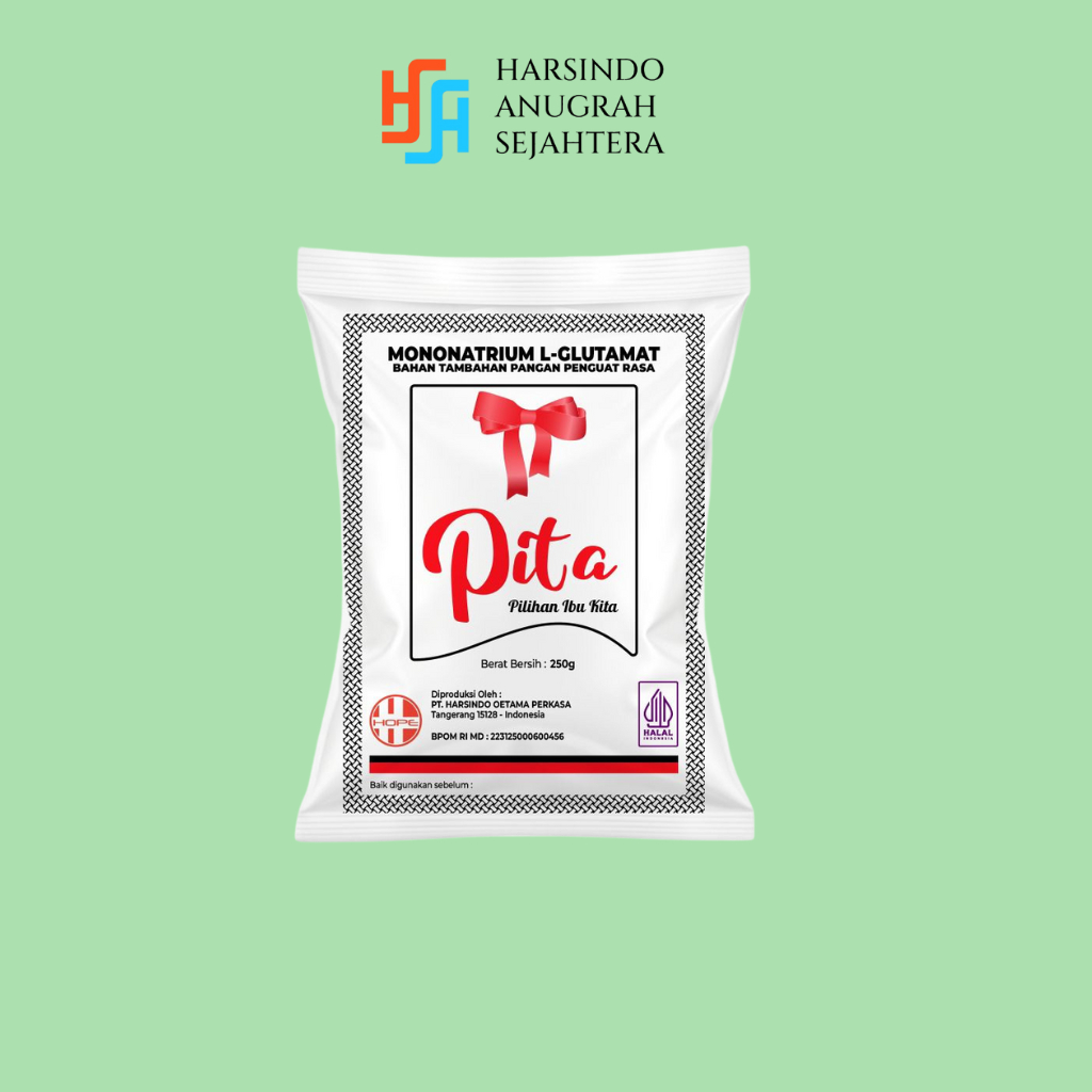 

MSG PITA 99% 250gr/Vetsin/Micin/Mecin/Penyedap Rasa