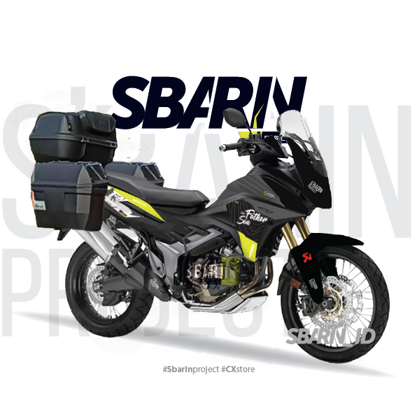 Decal Honda CS1 - Adventure 2 I Sbarin Project