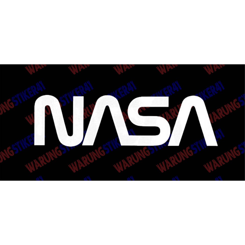 

stiker nasa 1 sticker cutting custom keren