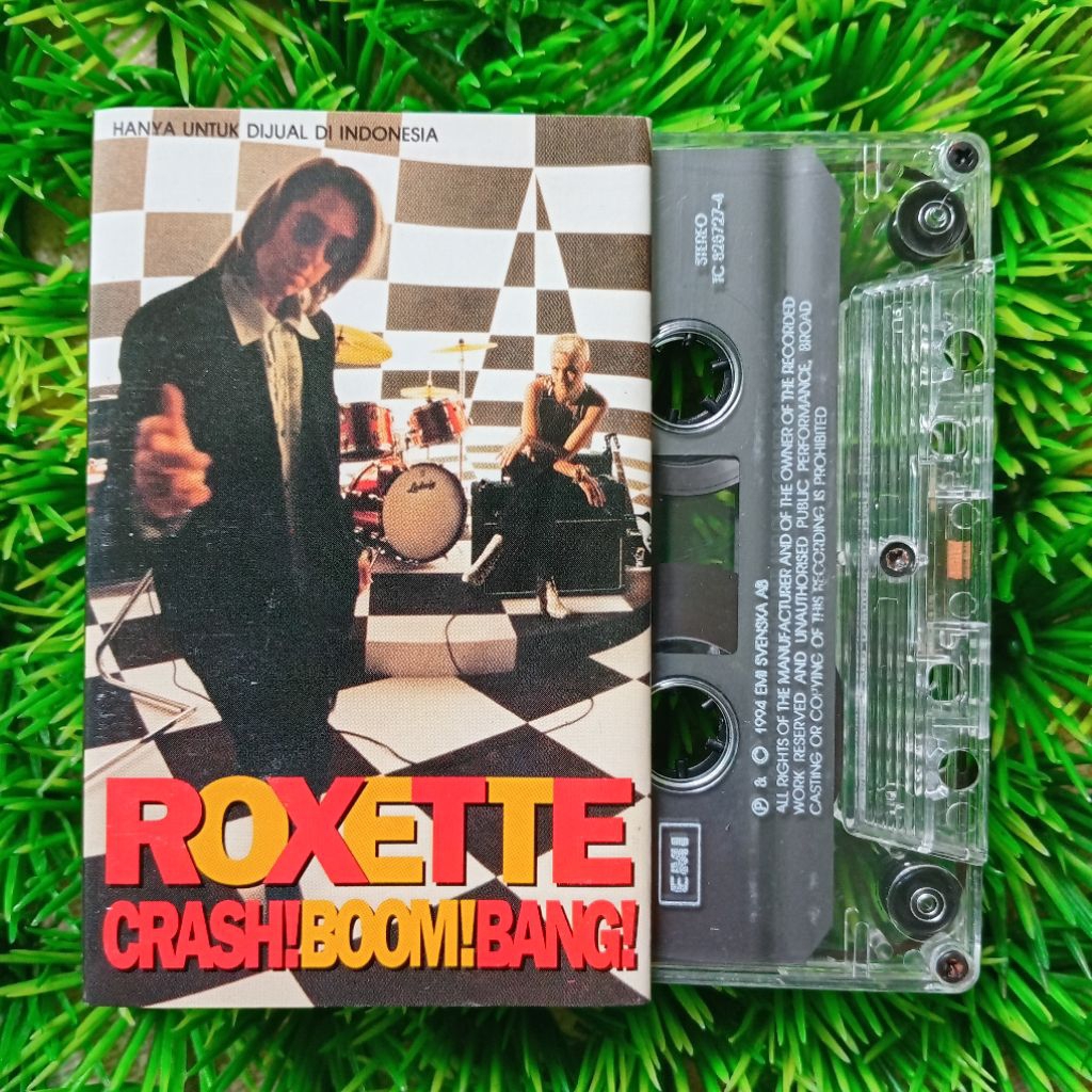 KASET PITA ROXETTE - CRASH BOOM BANG
