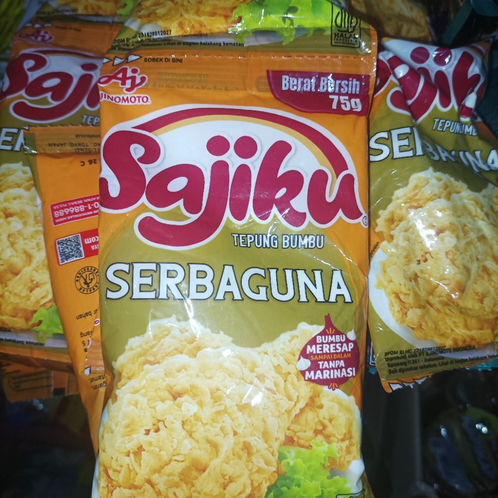 

Sajiku Tepung bumbu serbaguna 75gram murah
