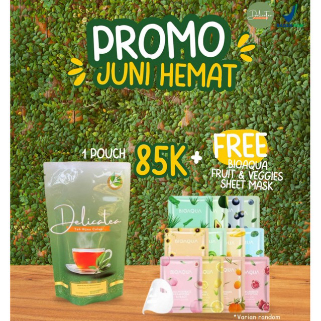 

Promo JUNI HEMAT 85K FREE Masker Bioaqua*
