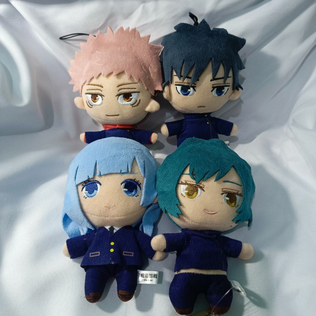 Plush Jujutsu Kaisen Furyuu & Fuwa | Itadori | Megumi | Kenjaku |Megumi Plush Anime Boneka Jujutsu k