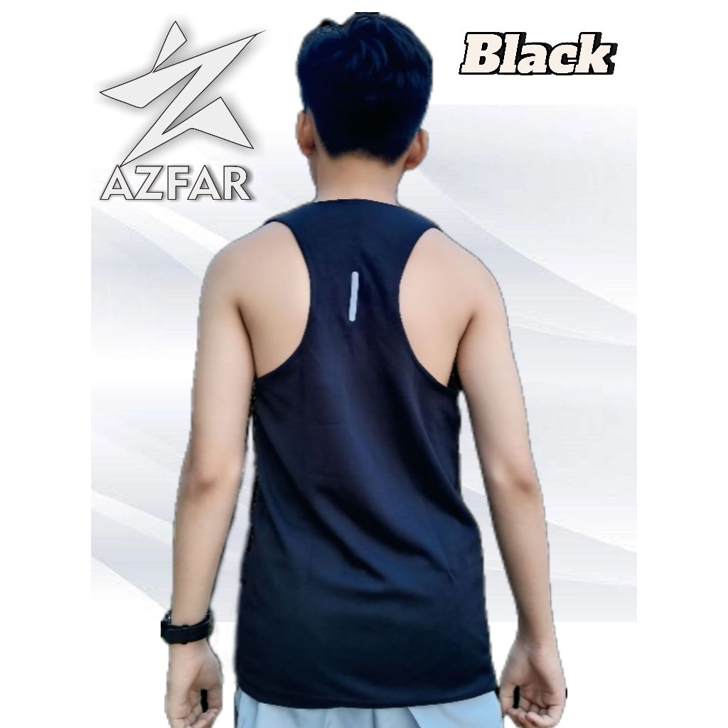 Singlet Running Mono Tone Style 02 / Singlet Running polos Blue Sky / Singlet Running Marathon / Sin