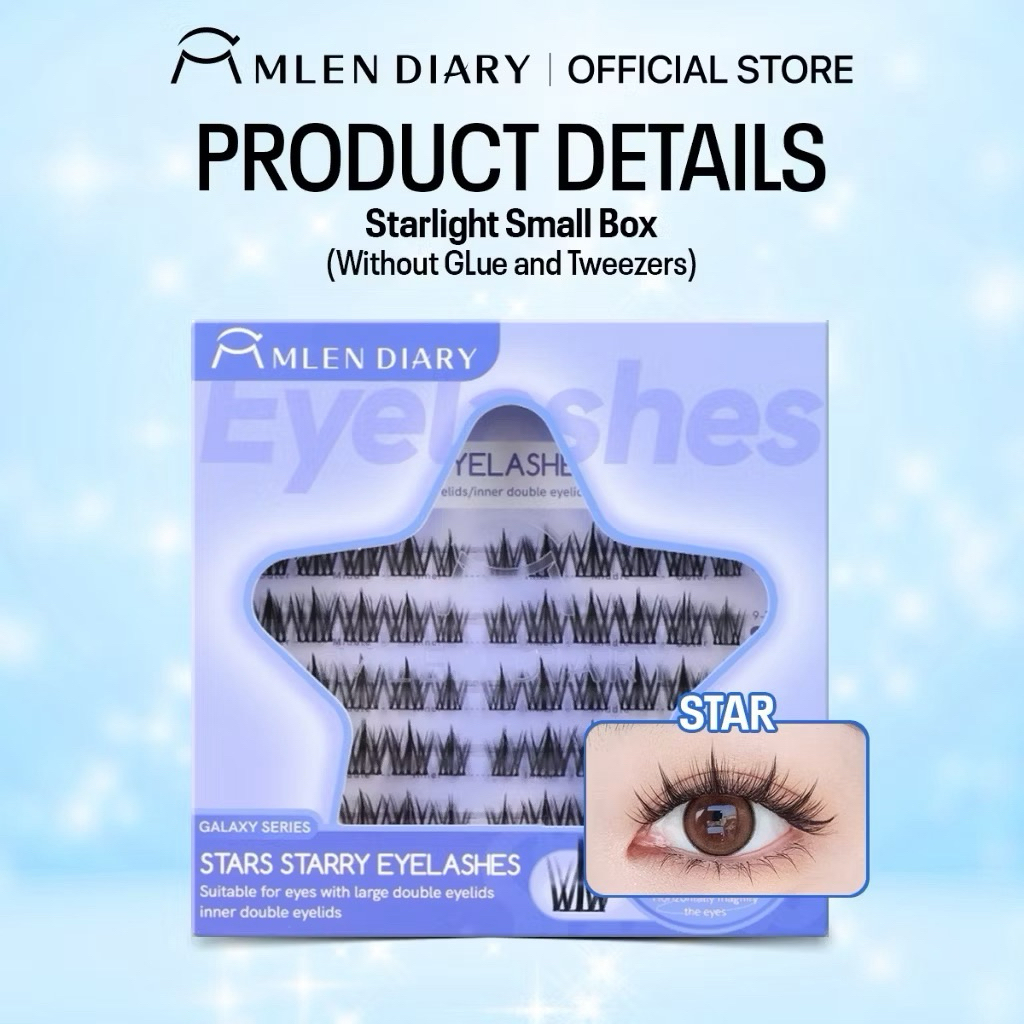 Mlen Diary Star Starry Eyelash