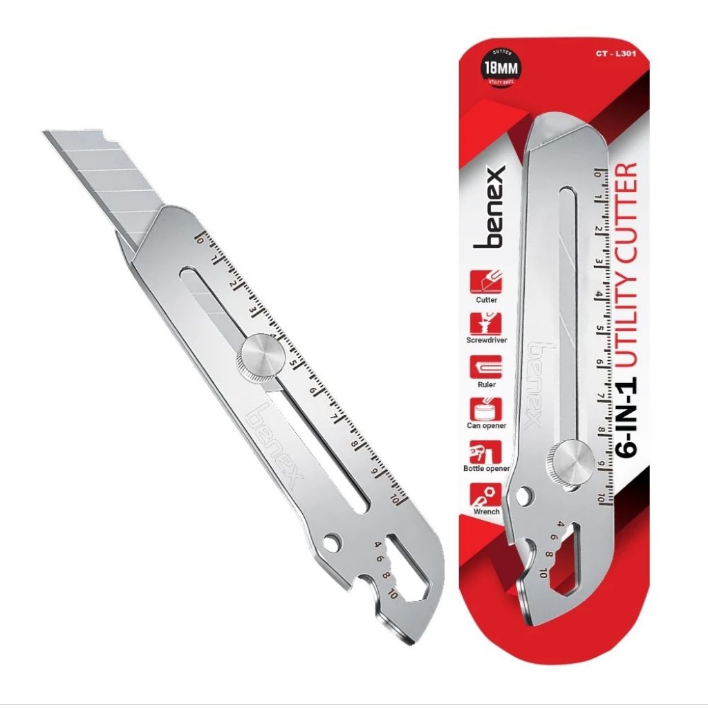 

SPECIAL PRICE 2 PCS - Cutter Besi Stainless 18mm Multifungsi