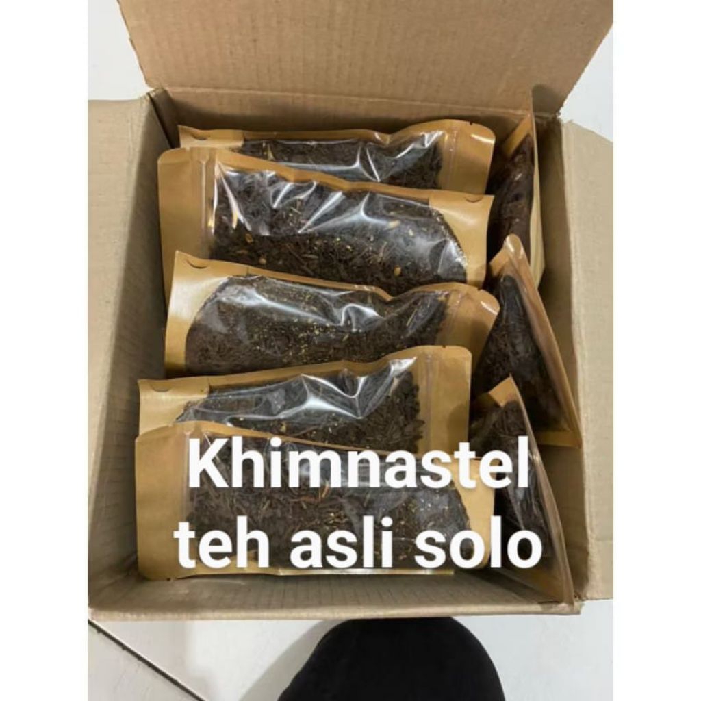 

khimnastel.Racikan teh solo 120gr(untuk 6/7liter)