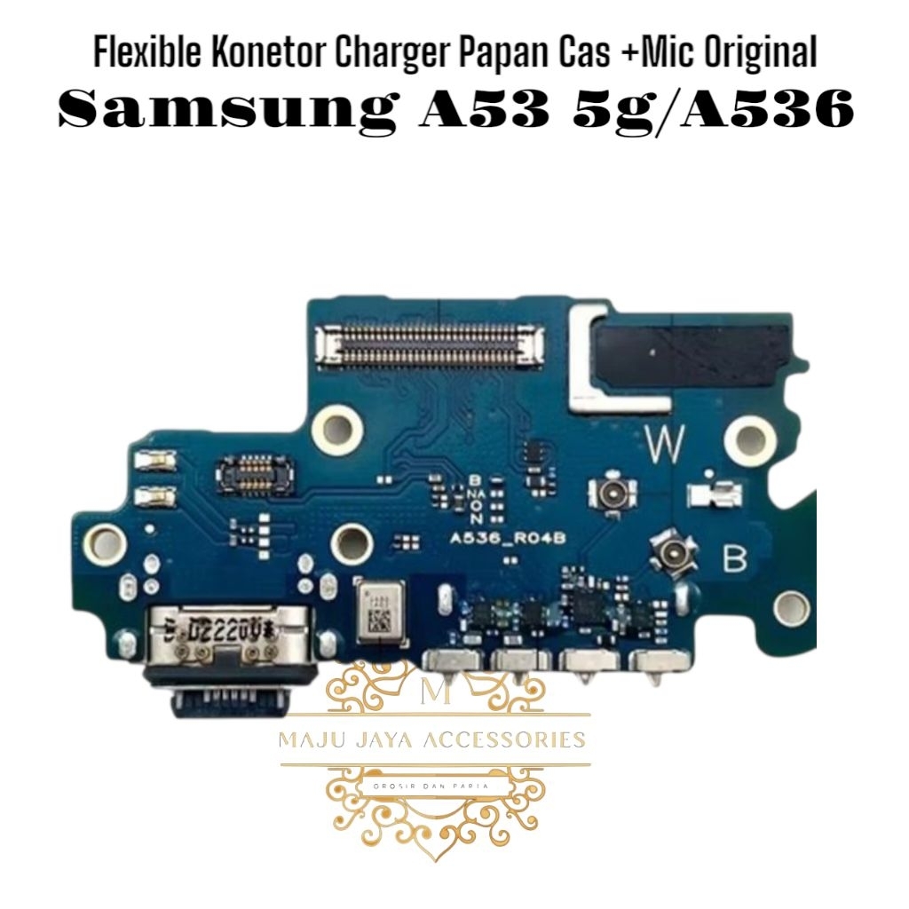 Flexible Konektor Charger Con Cas +Mic Samsung A53 5g A536 Original