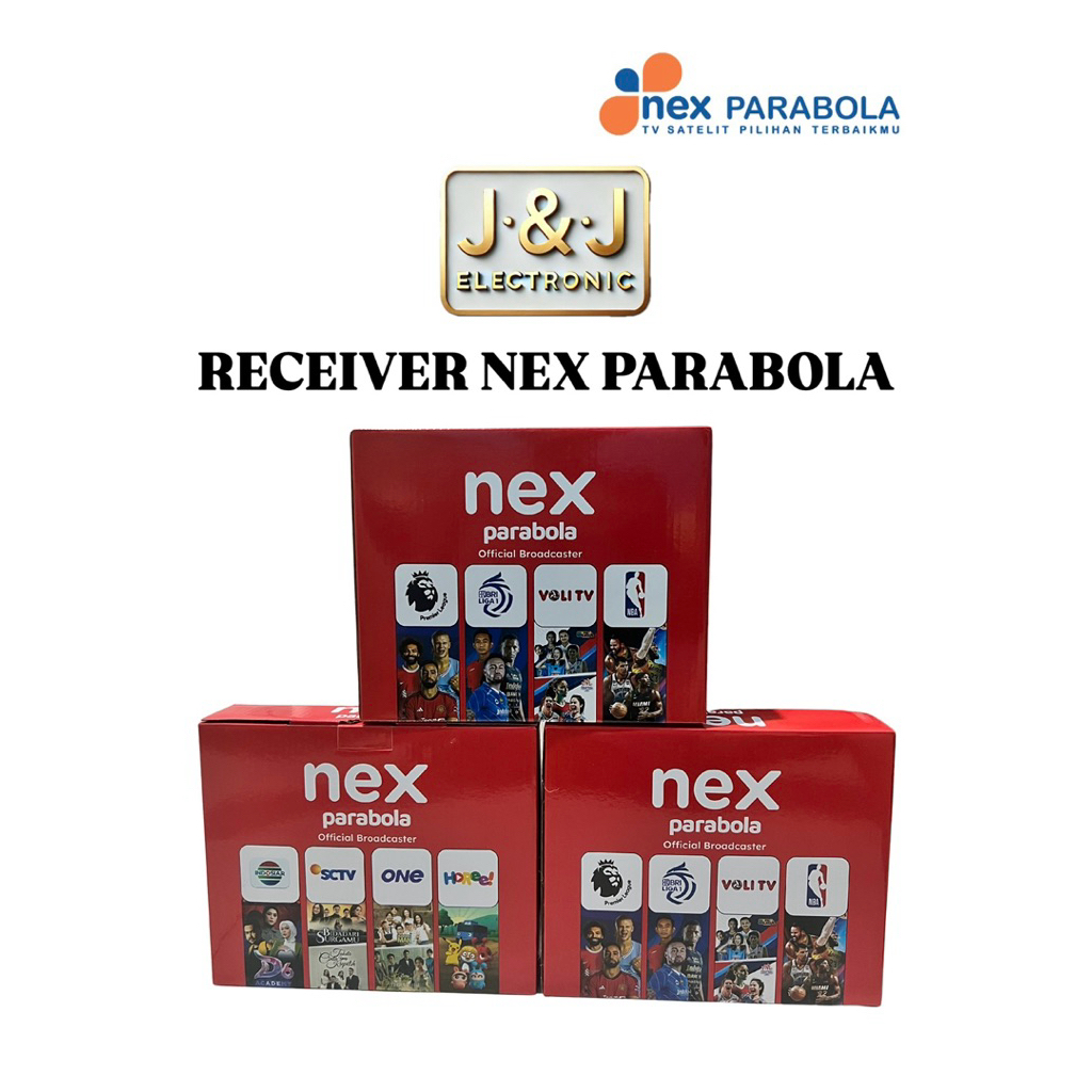 NEX Parabola Receiver Nex Parabola Merah