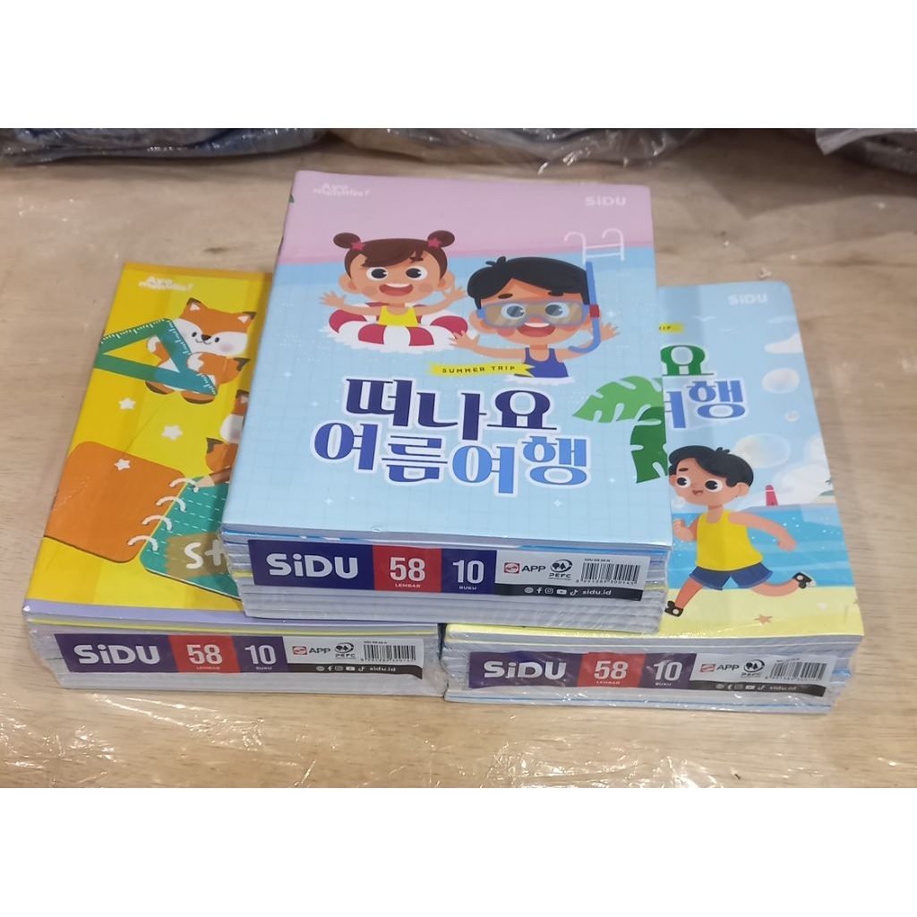 

Buku tulis SIDU 58 lembar