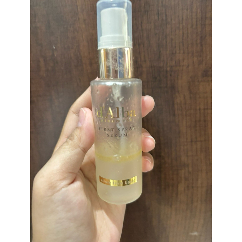 skincare dAlba skintific evian kitschy confity preloved