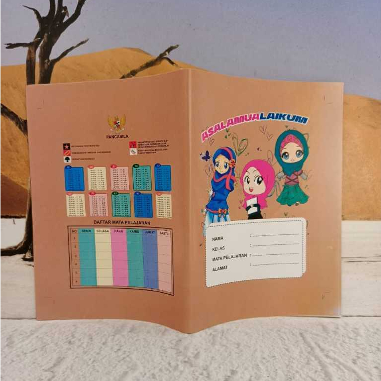 

SAMPUL BUKU KWARTO BOXY COKLAT KERTAS PLASTIK