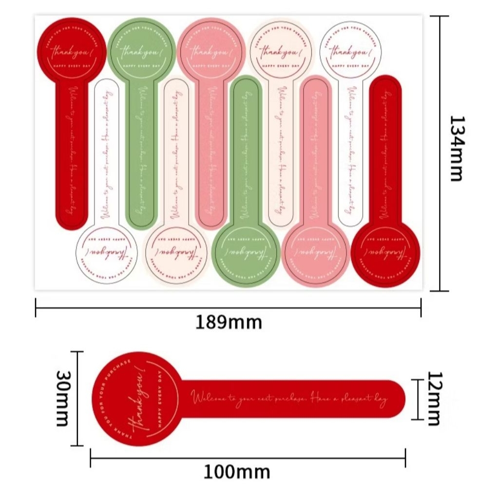 

STICKER BOX DAN PACKAGING - PER 1 LEMBAR - KODE H 464