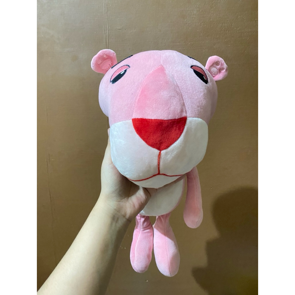 Boneka Karakter Pink Pan size 42cm Original / Boneka Pink P / Boneka Pink / Boneka Pinkpenter / Bone