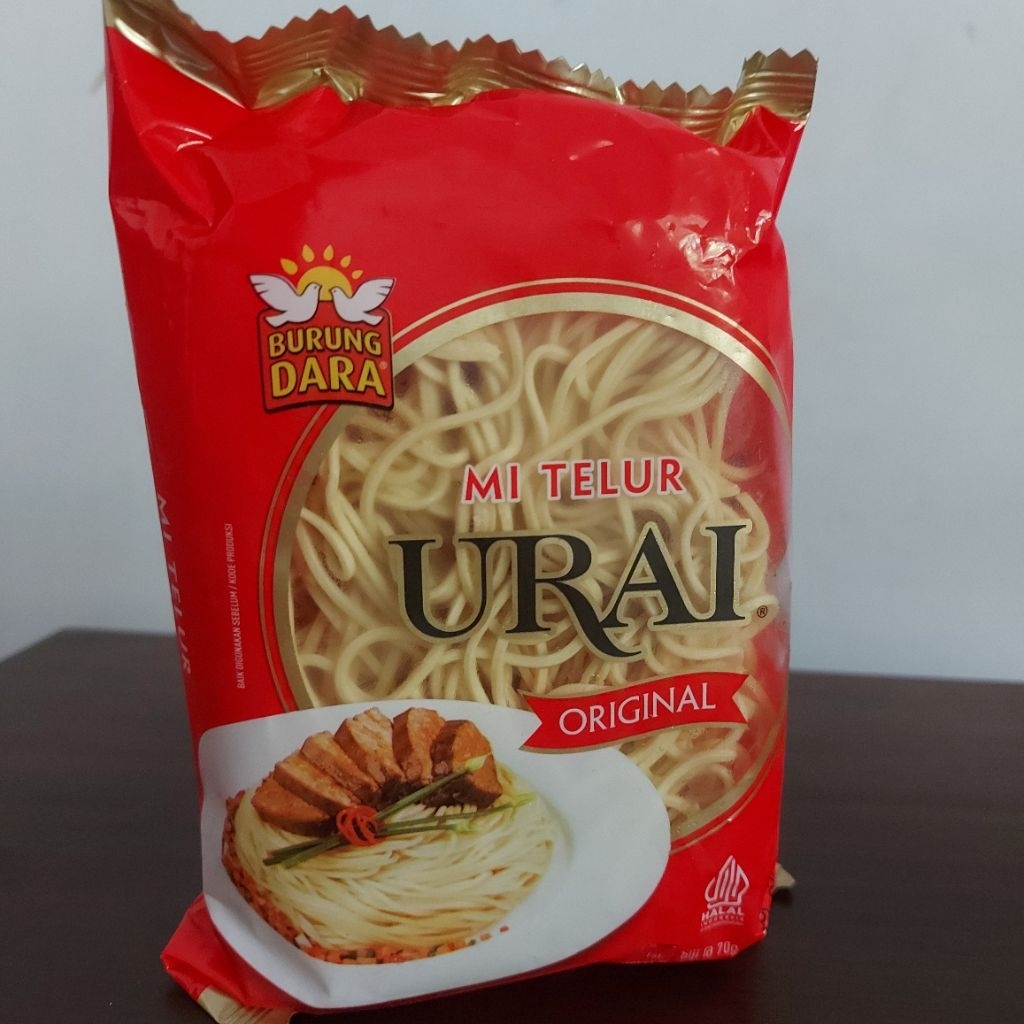 

Burung Dara Mi Telur Urai Original 70gr x 3 pcs