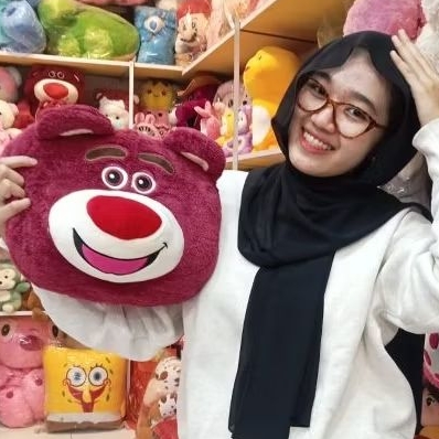 Boneka Kepala Lotso Soft Quality Bantal Kepala Lotso