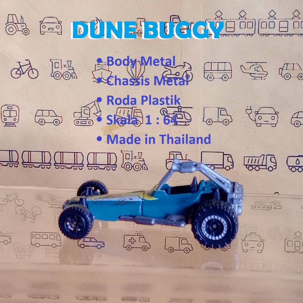 MATCHBOX Loose Dune Buggy Green