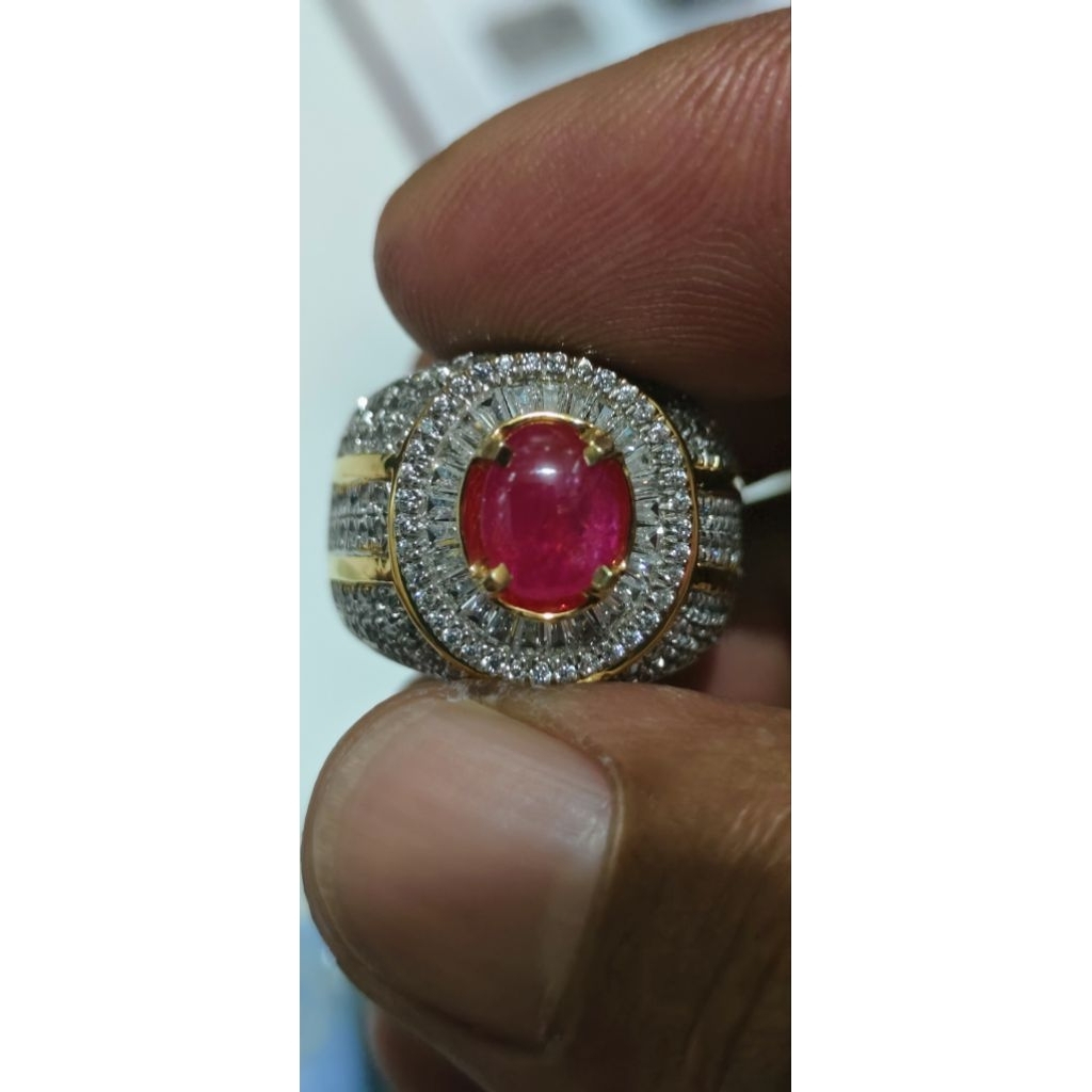 natural Ruby burma NH  1,60 carat memo LOG IN