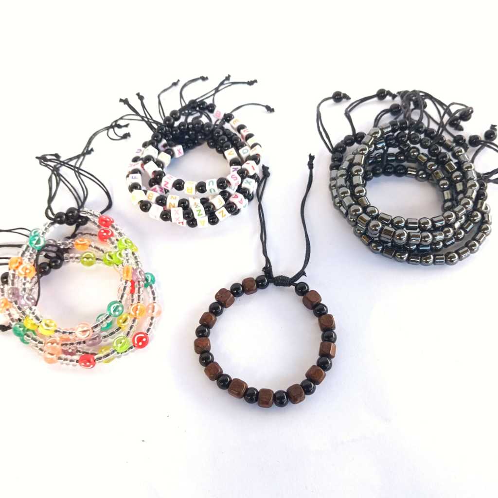 Gelang Pria Dan Wanita / Gelang Kayu Keren Ukuran Bisa Di Stel Sesuai Ukuran Tangan