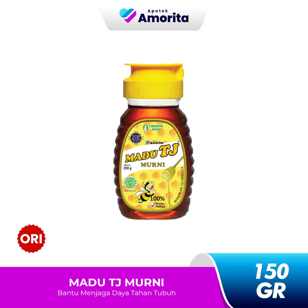 

Madu TJ Murni 150gr - Menjaga Daya Tahan Tubuh