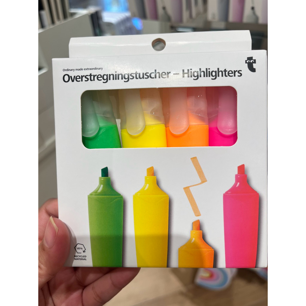 

[Flying Tigers] Highlighter Neon 4 pcs