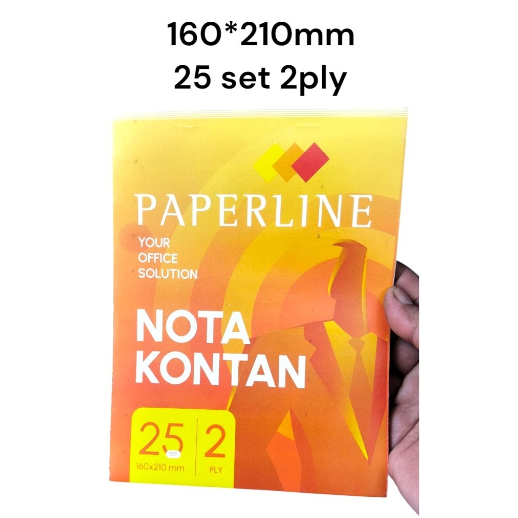 

Nota kontan Paperline 2ply 25 set 160*210mm